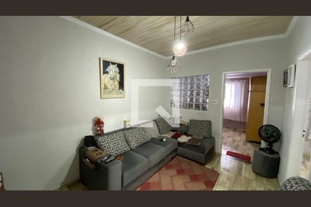 Casa 1 - Sala de casa à venda com 8 quartos, 426m² em Vila Francisco Matarazzo, Santo André