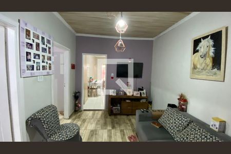 Casa 1 - Sala de casa à venda com 8 quartos, 426m² em Vila Francisco Matarazzo, Santo André