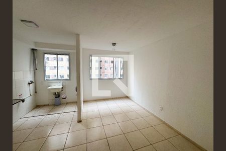 Sala de apartamento para alugar com 2 quartos, 48m² em Jk, Contagem
