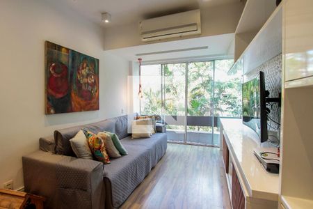 Sala de apartamento à venda com 3 quartos, 200m² em Barra da Tijuca, Rio de Janeiro