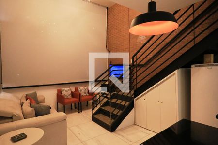 Sala de apartamento para alugar com 1 quarto, 50m² em Carmo, Belo Horizonte