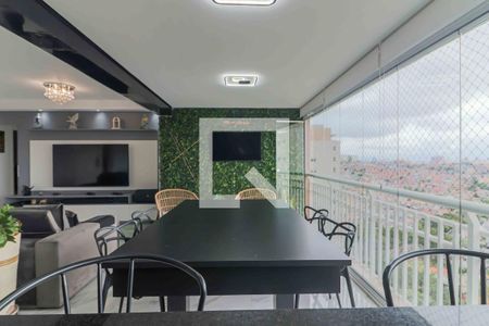 Varanda gourmet de apartamento à venda com 3 quartos, 150m² em Parque dos Principes, São Paulo
