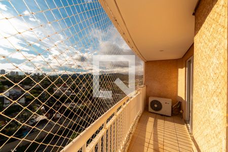 Varanda da Sala de apartamento à venda com 3 quartos, 89m² em Centro Comercial Jubran, Barueri