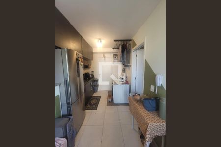 Cozinha de apartamento à venda com 1 quarto, 27m² em Jardim Cidalia, São Paulo