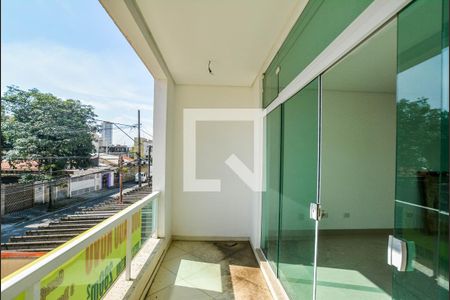 Varanda da Sala de casa à venda com 3 quartos, 270m² em Jardim Ocara, Santo André