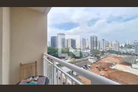 Varanda de apartamento para alugar com 1 quarto, 29m² em Parque Industrial Tomas Edson, São Paulo