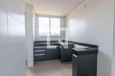 Cozinha de apartamento à venda com 3 quartos, 69m² em Havaí, Belo Horizonte