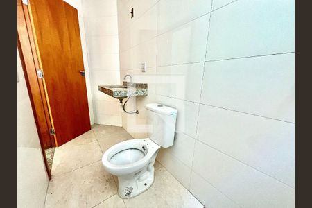 Banheiro do Quarto 1 de apartamento à venda com 3 quartos, 82m² em Jardim Leblon, Belo Horizonte