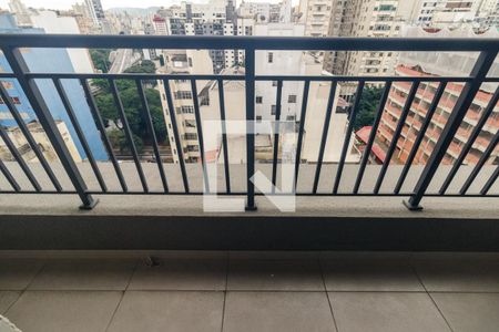 Varanda do Studio de kitnet/studio à venda com 1 quarto, 25m² em República, São Paulo