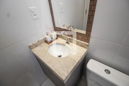 Banheiro de kitnet/studio à venda com 1 quarto, 30m² em Vila Dom Pedro Ii, São Paulo