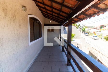 Varanda da Sala de casa de condomínio à venda com 3 quartos, 300m² em Largo da Batalha, Niterói