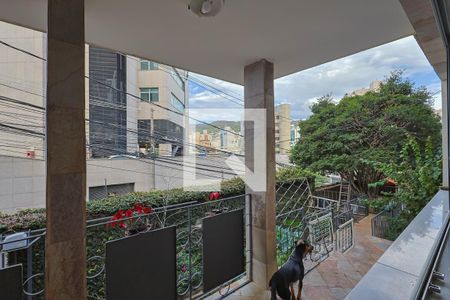 Varanda da Sala de casa à venda com 3 quartos, 399m² em São Pedro, Belo Horizonte