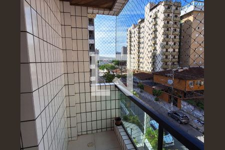 Varanda da Sala de apartamento para alugar com 2 quartos, 75m² em Boqueirão, Praia Grande