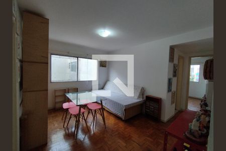 Sala de apartamento para alugar com 1 quarto, 45m² em Liberdade, São Paulo