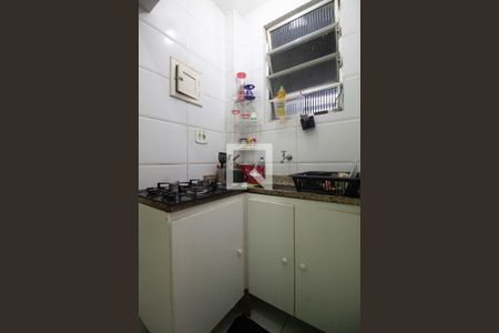 cozinha de kitnet/studio à venda com 1 quarto, 30m² em Copacabana, Rio de Janeiro