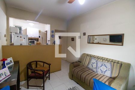 Sala de apartamento à venda com 1 quarto, 52m² em Ponta Dareia, Niterói