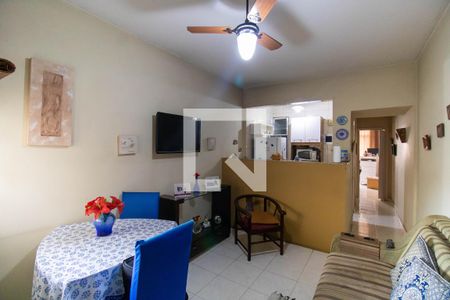 Sala de apartamento à venda com 1 quarto, 52m² em Ponta Dareia, Niterói