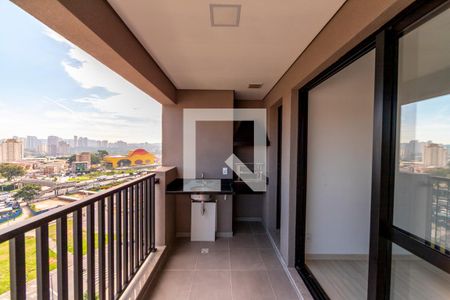 Varanda da Sala de apartamento para alugar com 2 quartos, 71m² em Centro, Barueri