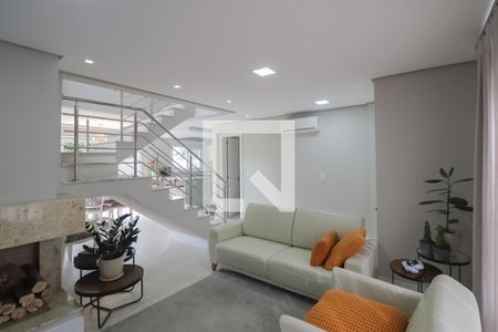 Sala de casa de condomínio à venda com 3 quartos, 188m² em Jardim America, São Leopoldo