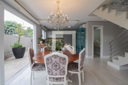 Sala de Jantar de casa de condomínio à venda com 3 quartos, 188m² em Jardim America, São Leopoldo