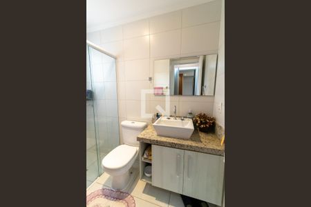 Banheiro da Suíte de apartamento à venda com 2 quartos, 62m² em Jardim Belo Horizonte, Campinas