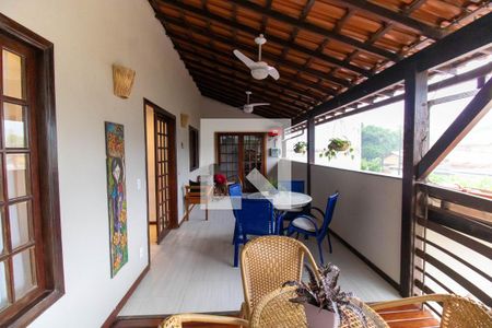Varanda da Sala (Casa 1) de casa à venda com 5 quartos, 750m² em Serra Grande, Niterói