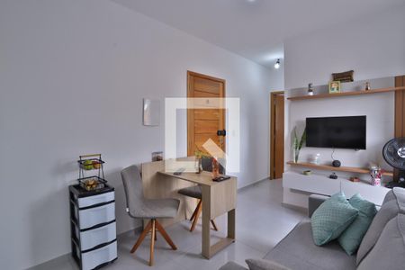 Sala/Cozinha de apartamento à venda com 1 quarto, 31m² em Vila Canero, São Paulo