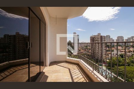 Varanda da Sala de apartamento para alugar com 3 quartos, 140m² em Jardim Avelino, São Paulo
