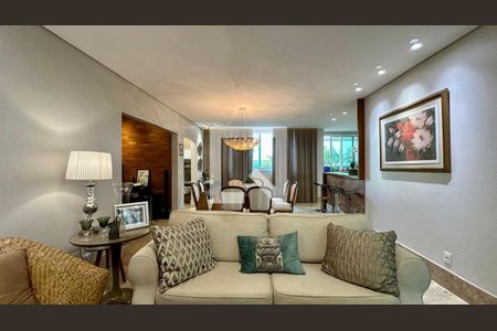 Sala de casa à venda com 4 quartos, 382m² em Grajaú, Belo Horizonte