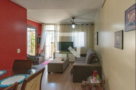 Sala de apartamento à venda com 3 quartos, 74m² em Jardim das Bandeiras, Campinas