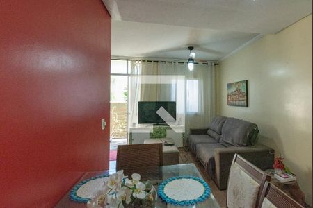 Sala de apartamento à venda com 3 quartos, 74m² em Jardim das Bandeiras, Campinas