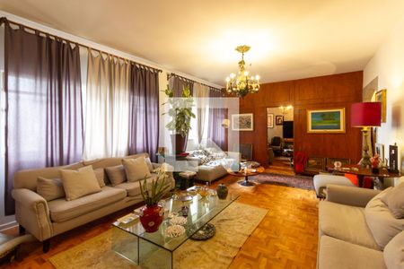 Sala de apartamento para alugar com 4 quartos, 277m² em Jardins, São Paulo