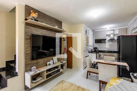 Sala de casa de condomínio à venda com 2 quartos, 70m² em Cidade Patriarca, São Paulo