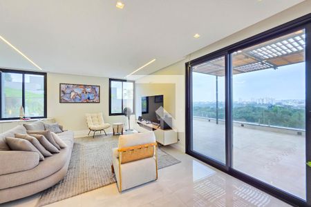 Sala de casa para alugar com 4 quartos, 422m² em Residencial Paratehy, São José dos Campos