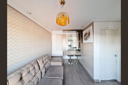 Sala de apartamento à venda com 2 quartos, 47m² em Vila Florida, Guarulhos