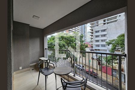 Varanda de kitnet/studio para alugar com 1 quarto, 32m² em Vila Mariana, São Paulo