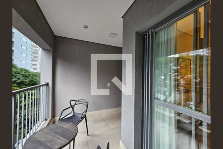 Varanda de kitnet/studio para alugar com 1 quarto, 32m² em Vila Mariana, São Paulo