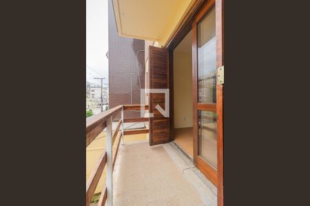 Quarto - Varanda de apartamento à venda com 1 quarto, 39m² em Cidade Baixa, Porto Alegre