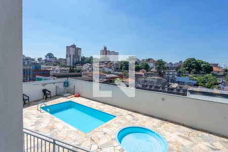 Vista da varanda de apartamento à venda com 2 quartos, 55m² em Centro, Diadema