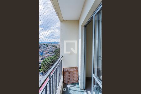 Varanda sala de apartamento à venda com 2 quartos, 49m² em Jardim Monjolo, São Paulo