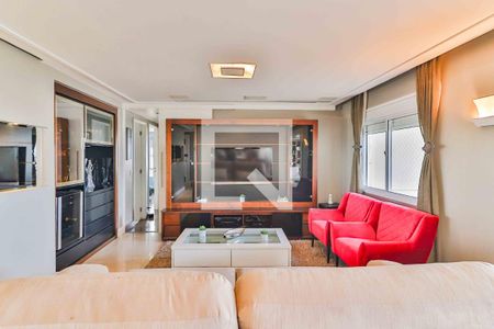 Sala de apartamento à venda com 3 quartos, 134m² em Jardim Olympia, São Paulo