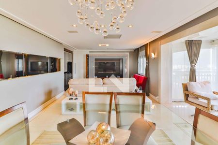 Sala de apartamento à venda com 3 quartos, 134m² em Jardim Olympia, São Paulo