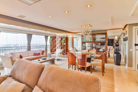 Sala de apartamento à venda com 3 quartos, 134m² em Jardim Olympia, São Paulo