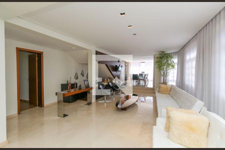 SALA de casa à venda com 4 quartos, 596m² em Estoril, Belo Horizonte