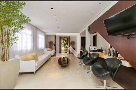 SALA de casa à venda com 4 quartos, 596m² em Estoril, Belo Horizonte