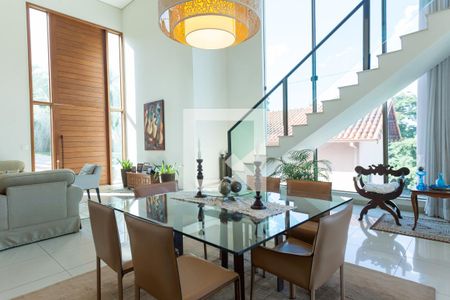 Sala de Jantar de casa de condomínio à venda com 3 quartos, 308m² em Vale das Araras, Nova Lima