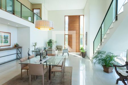 sala de visitas de casa de condomínio à venda com 3 quartos, 308m² em Vale das Araras, Nova Lima