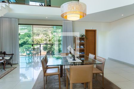 Sala de Jantar de casa de condomínio à venda com 3 quartos, 308m² em Vale das Araras, Nova Lima
