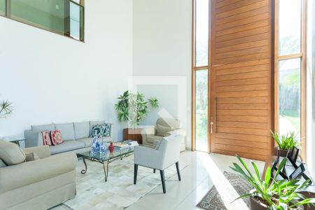 sala de visitas de casa de condomínio à venda com 3 quartos, 308m² em Vale das Araras, Nova Lima