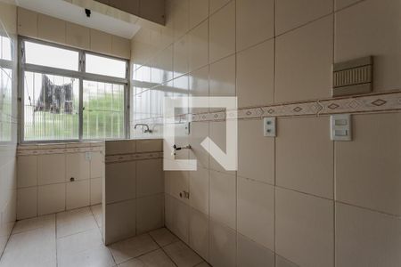 Cozinha e Área de Serviço de kitnet/studio à venda com 1 quarto, 35m² em São João, Porto Alegre